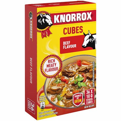 Knorrox Cubes Beef Flavour 36 Pack