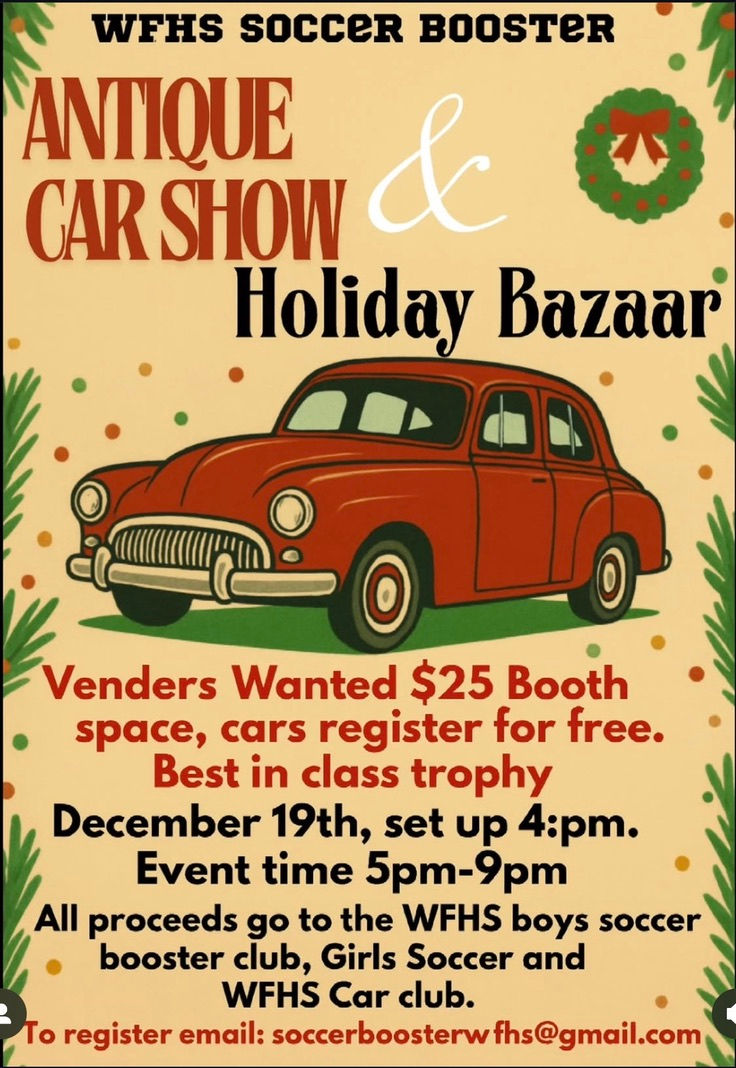 Antique Car Show & Holiday Bazaar