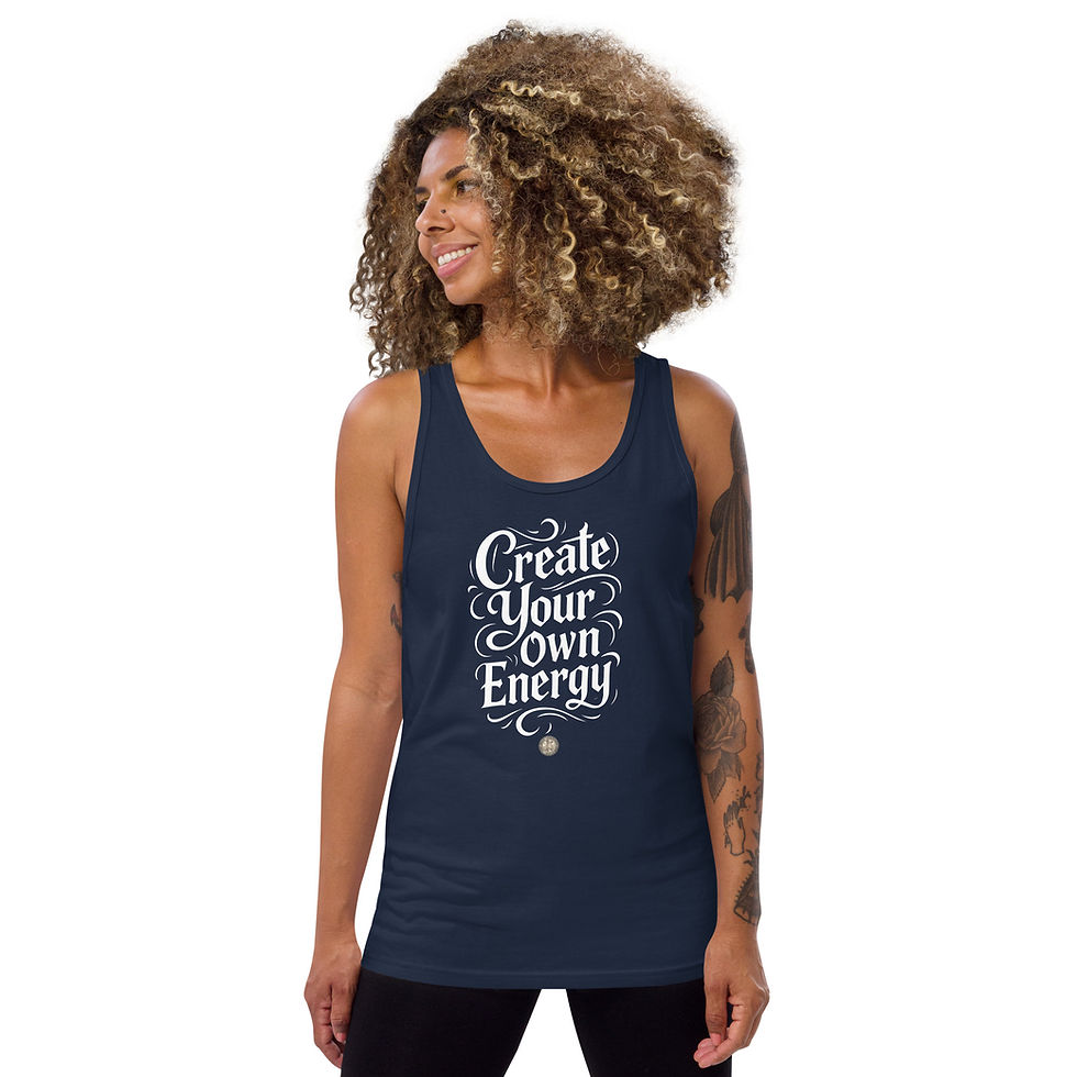 Thumbnail: Create Your Own Energy Unisex Tank Top