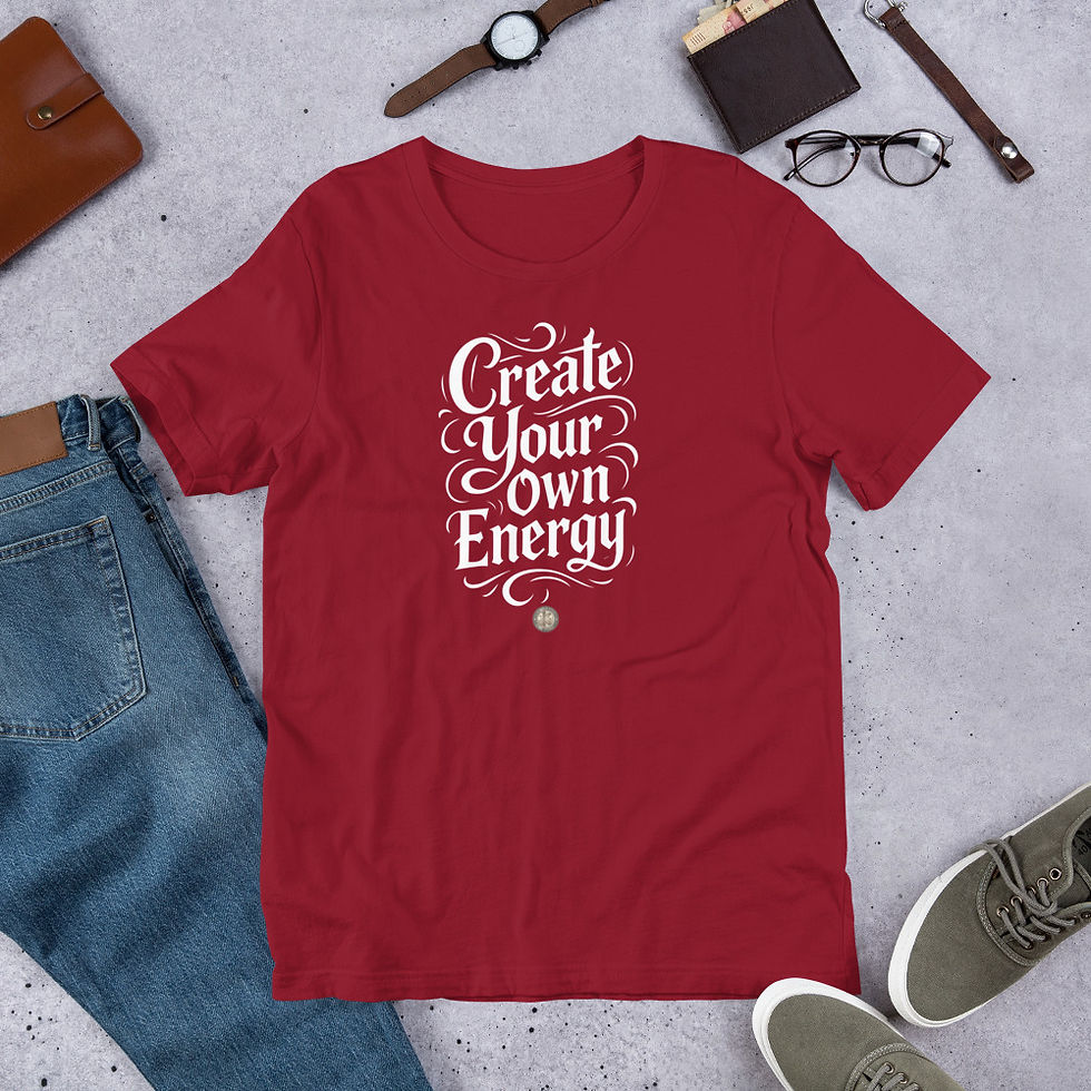 Thumbnail: Create Your Own Energy Unisex t-shirt