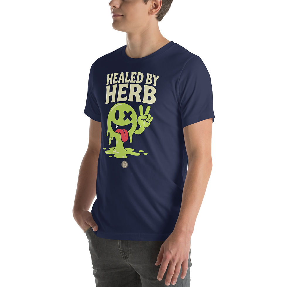Thumbnail: Healed By Herb Unisex t-shirt