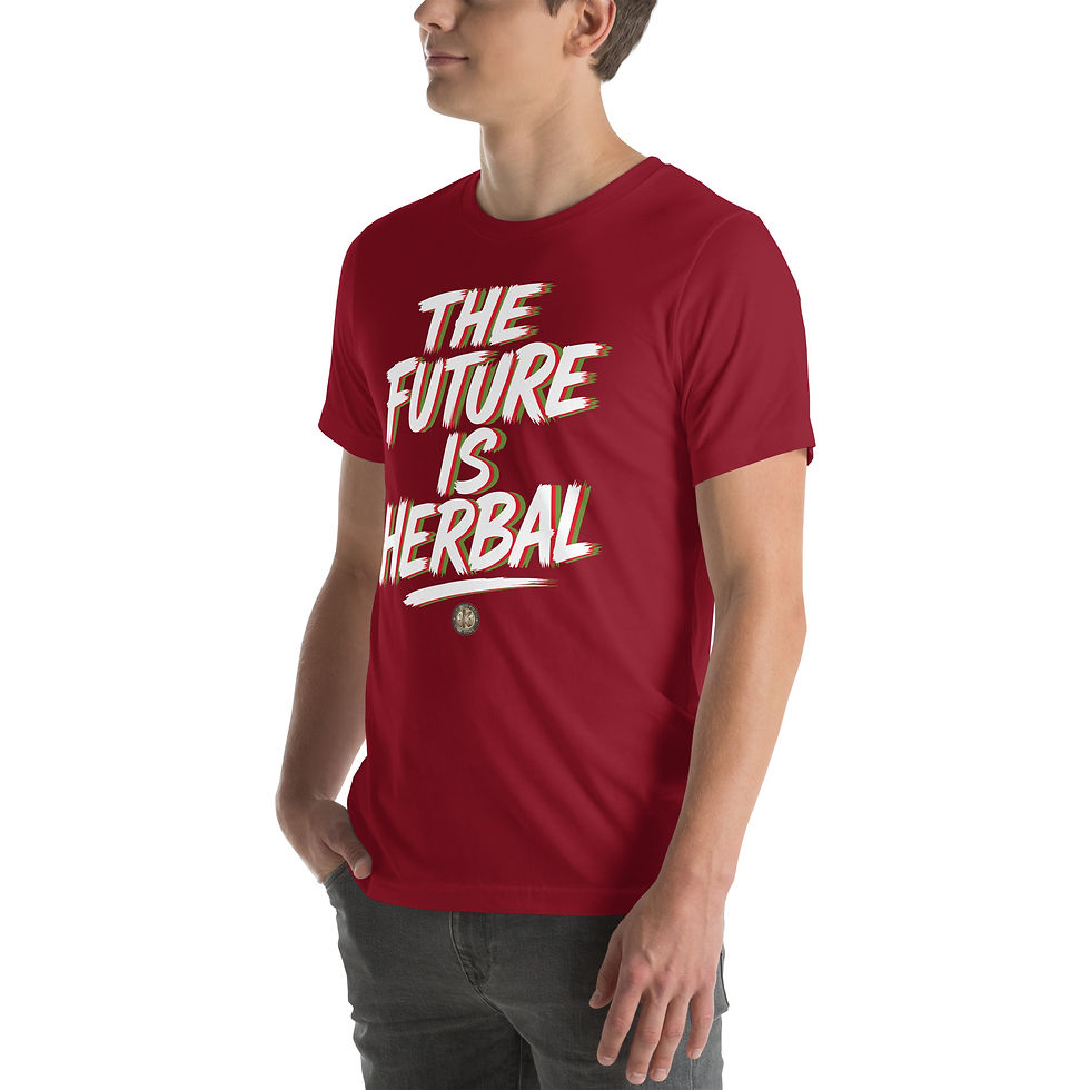 Thumbnail: Future Is Herbal Unisex t-shirt