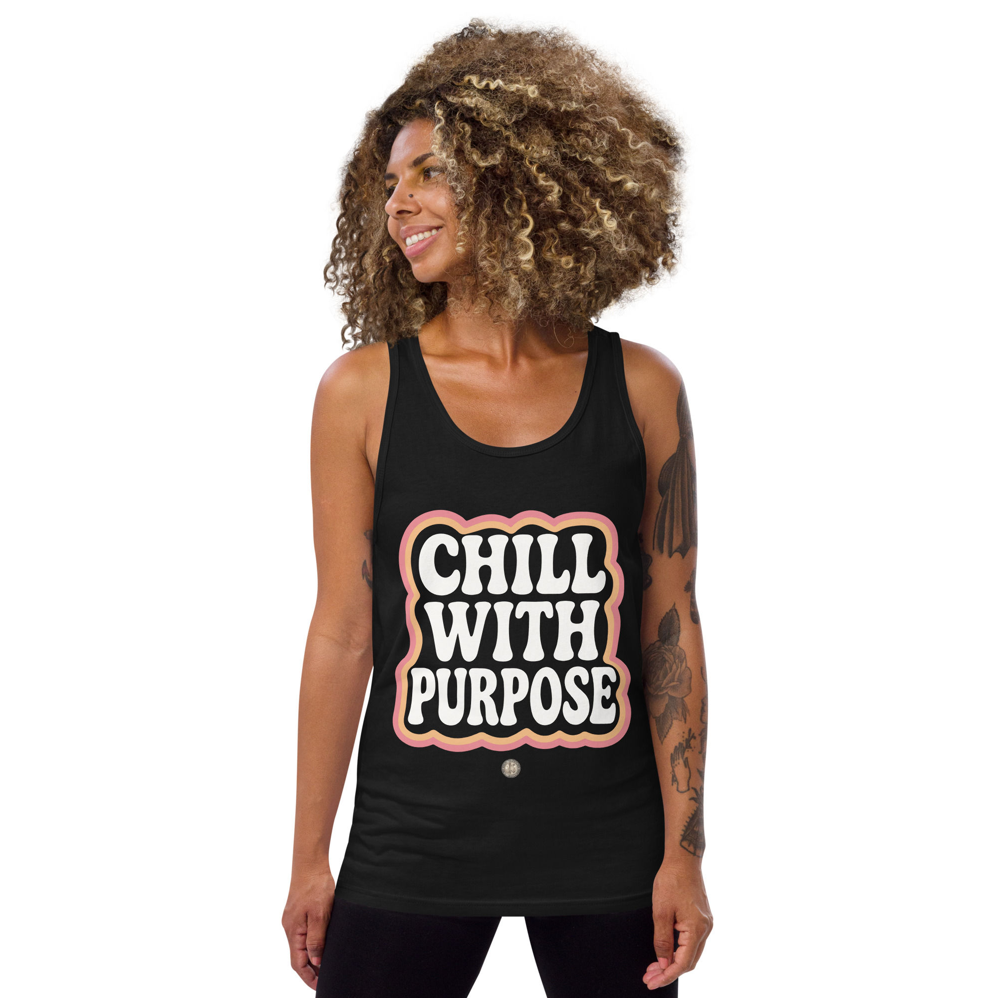 Chill with Purpose Unisex Tank Top