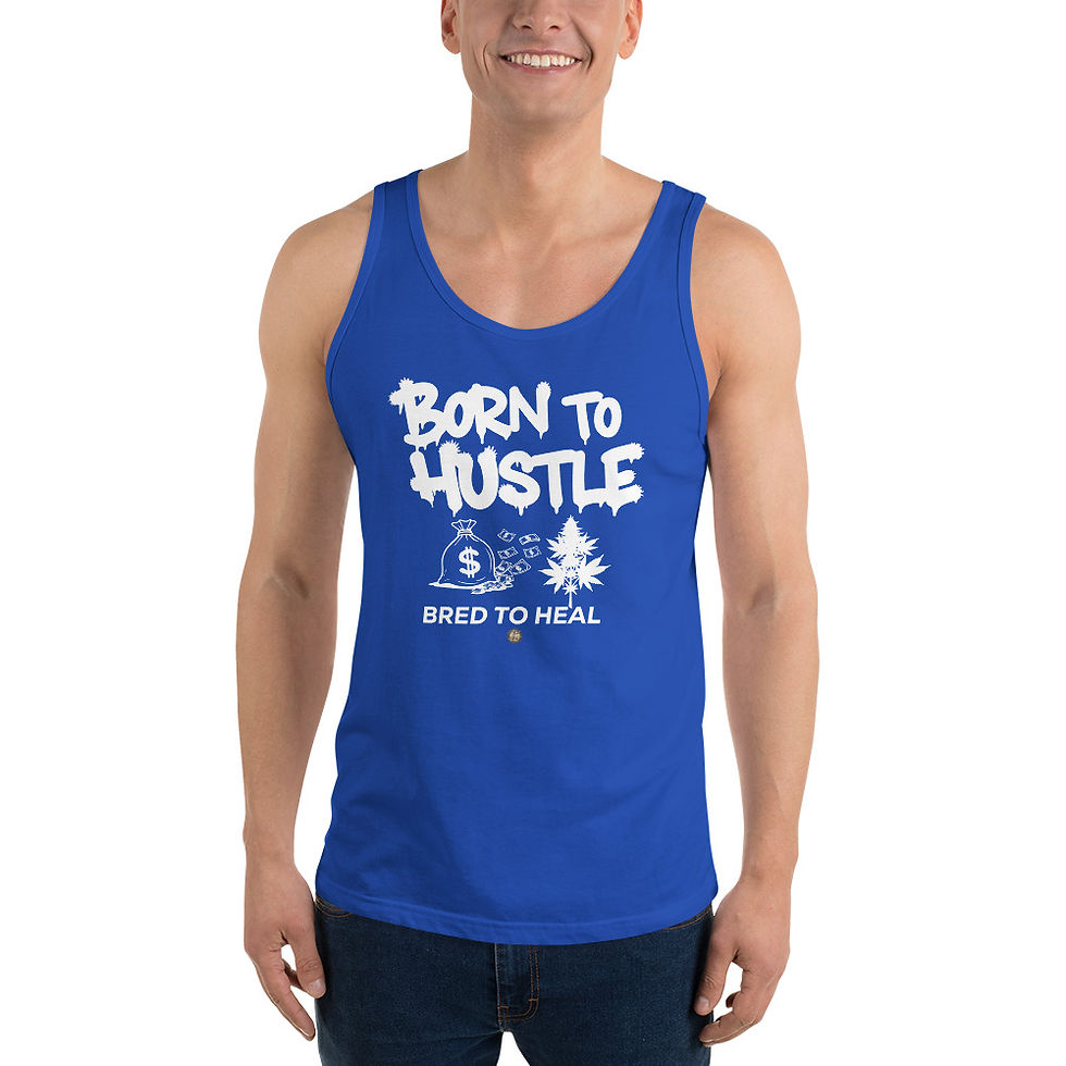 Thumbnail: Born To Hustle Unisex Tank Top