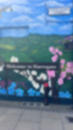 harrogate wall that has been painted