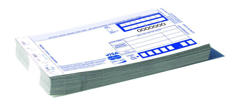 Factures de ventes autocopiantes