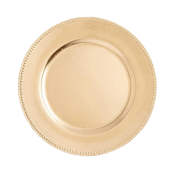 Beaded Charger Plates