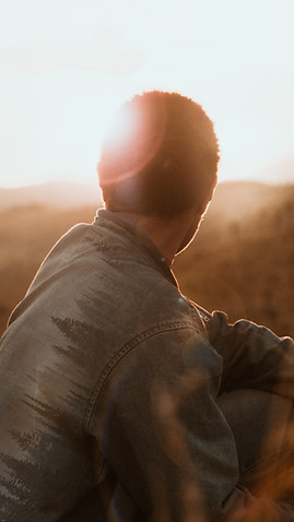 Sunset Over the Mountains