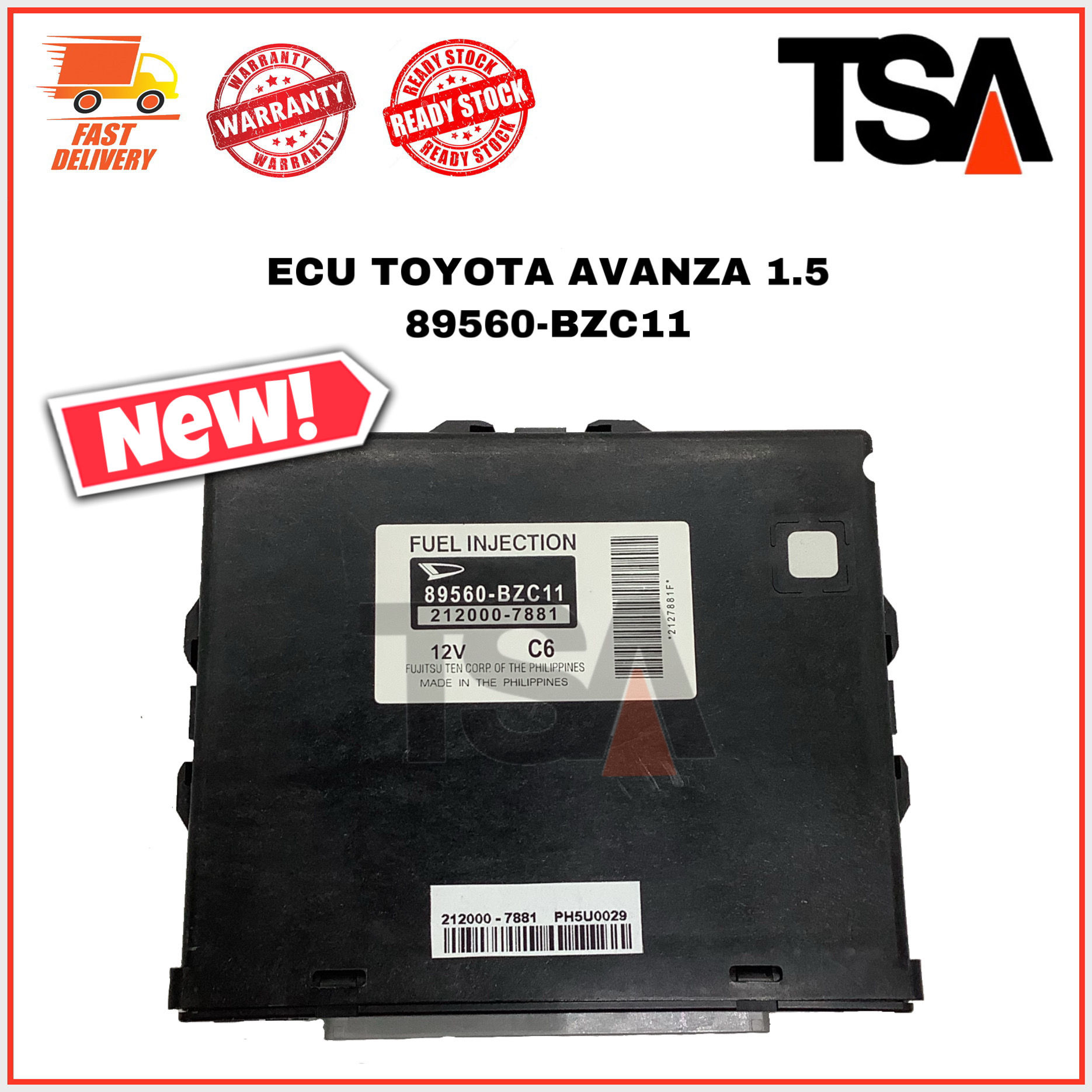 ECU Toyota Avanza 1.5cc - 89560-BZC11
