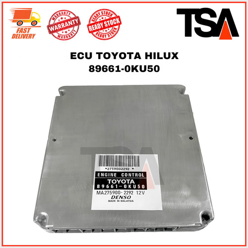 ECU Toyota Hilux / Fortuner Manual - 89661-0KU50 | ECU ONLINE SHOP