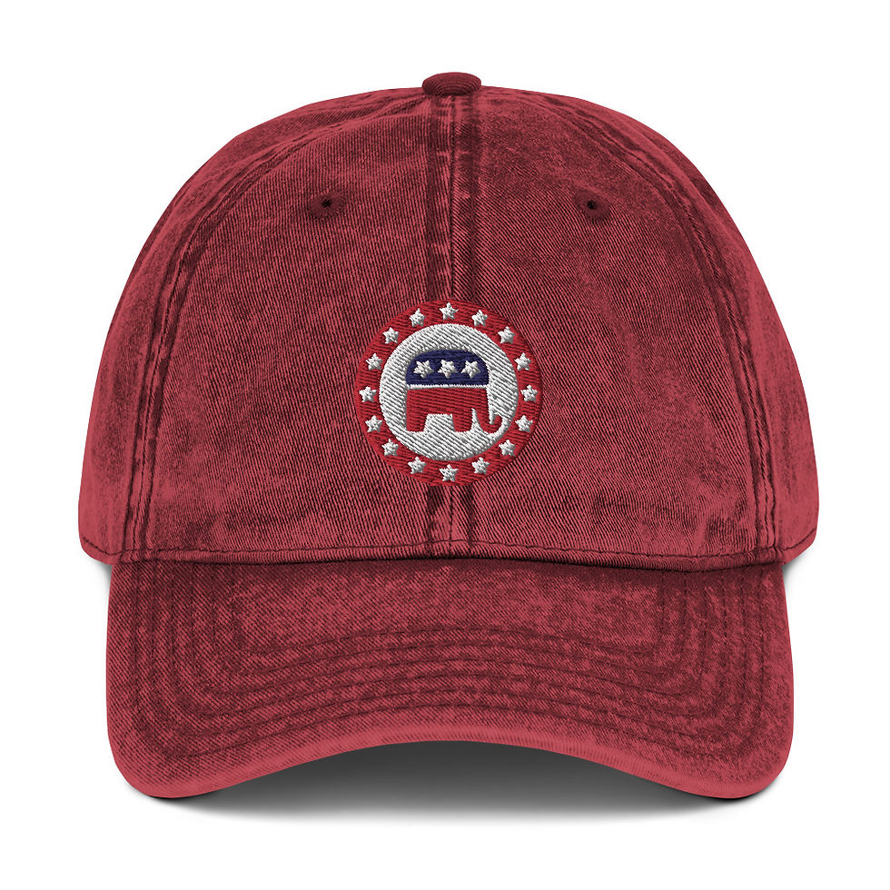 Thumbnail: GOP Shield - Vintage Cotton Twill Cap