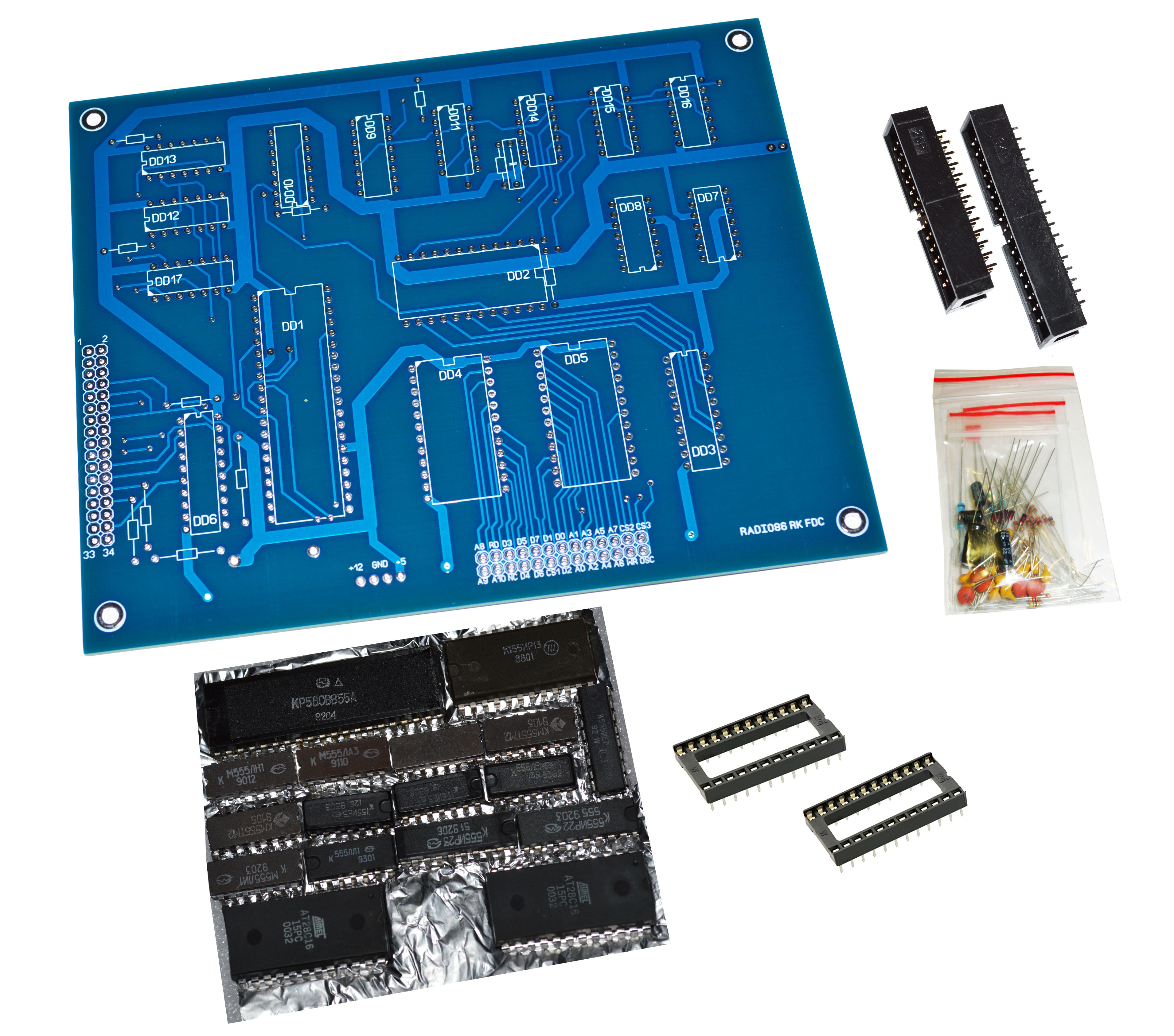 Контроллер дисковода для Радио-86 РК (Набор)
