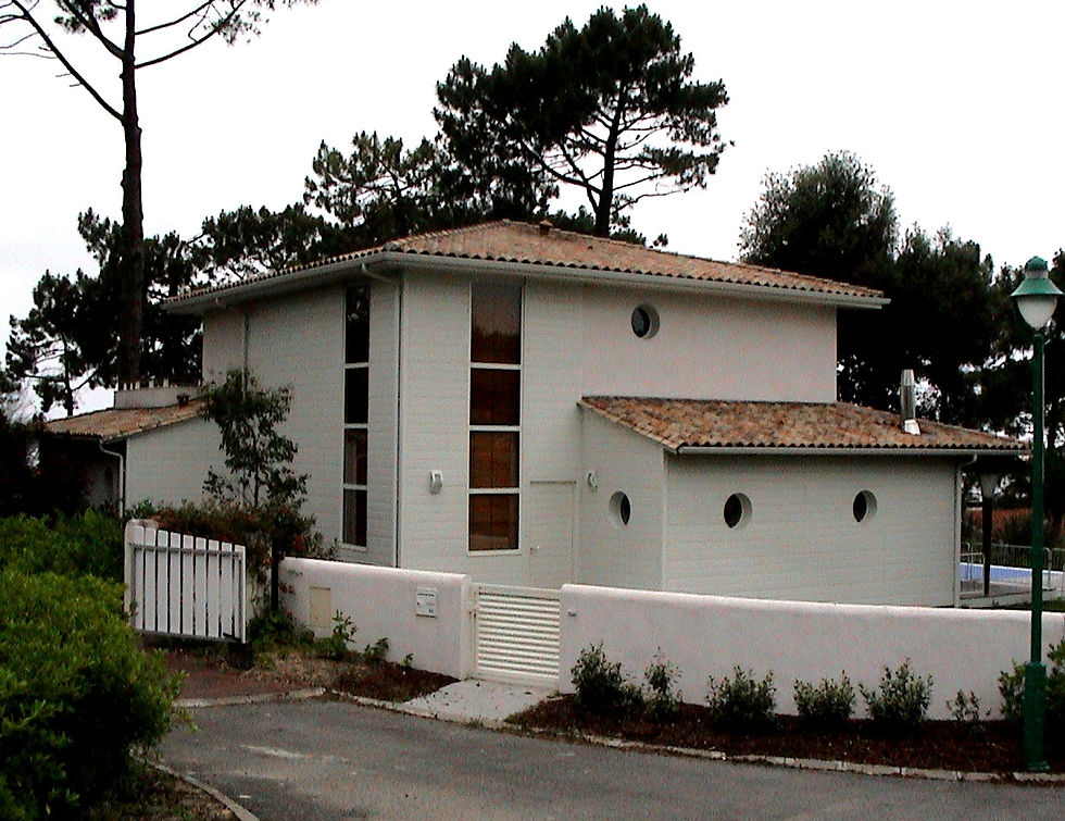LA TESTE DE BUCH (33) Construction d'une maison individuelle 1999-2000
