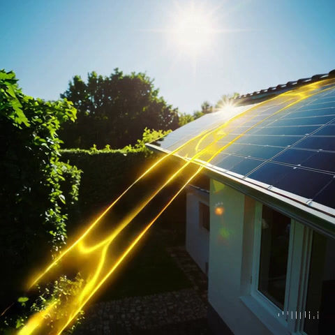energy savings from solar panel installation