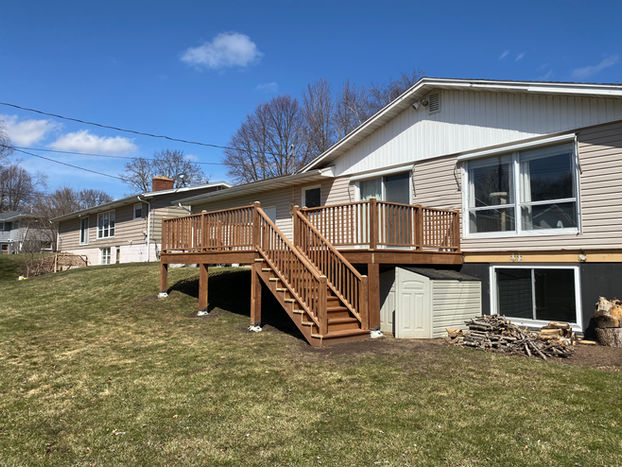 raised deck