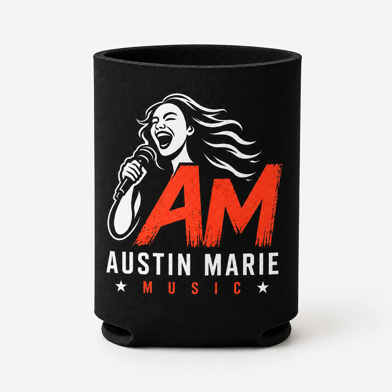 Austin Marie Music Koozie - Black