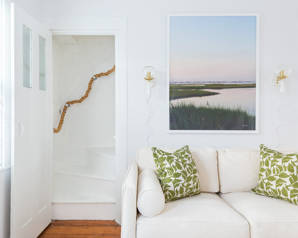 interior of Nantucket home