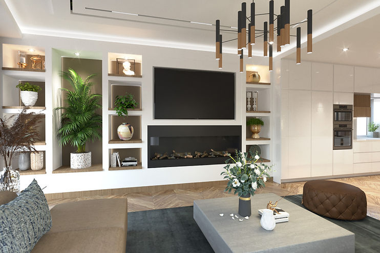 Interior Design - Luxury Living Room