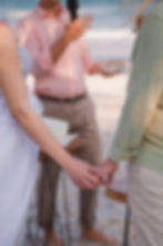 cerimônia de casamento feita por amigos