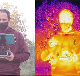 Landon Jones in RGB and Thermal