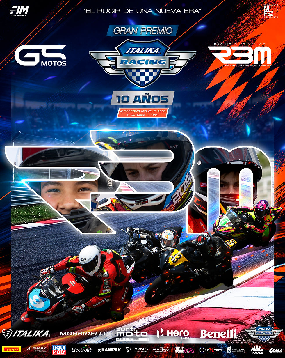 GRAN PREMIO ITALIKA RACING A 15 AÑOS DE RACING BIKE MÉXICO