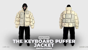 THE KEYBOARD PUFFER JACKET
