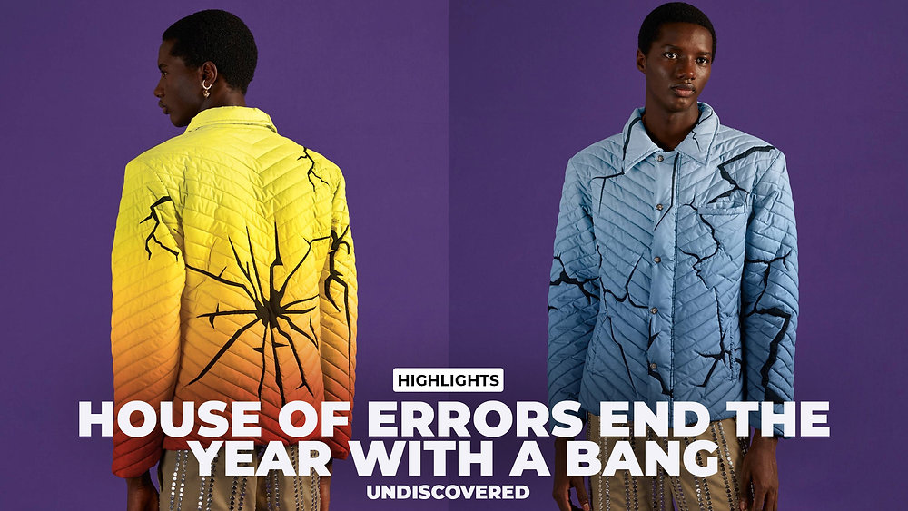 House of Errors ニット　ジャケット　jacket KNITTED MOTO JACKET IN BROWN – HOUSE OF ERRORS