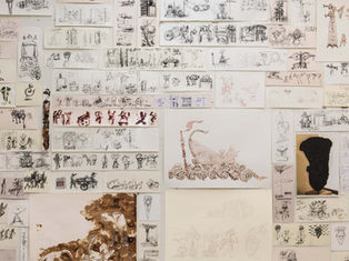 17 Studies for Cosmogonic Tattoos.jpg