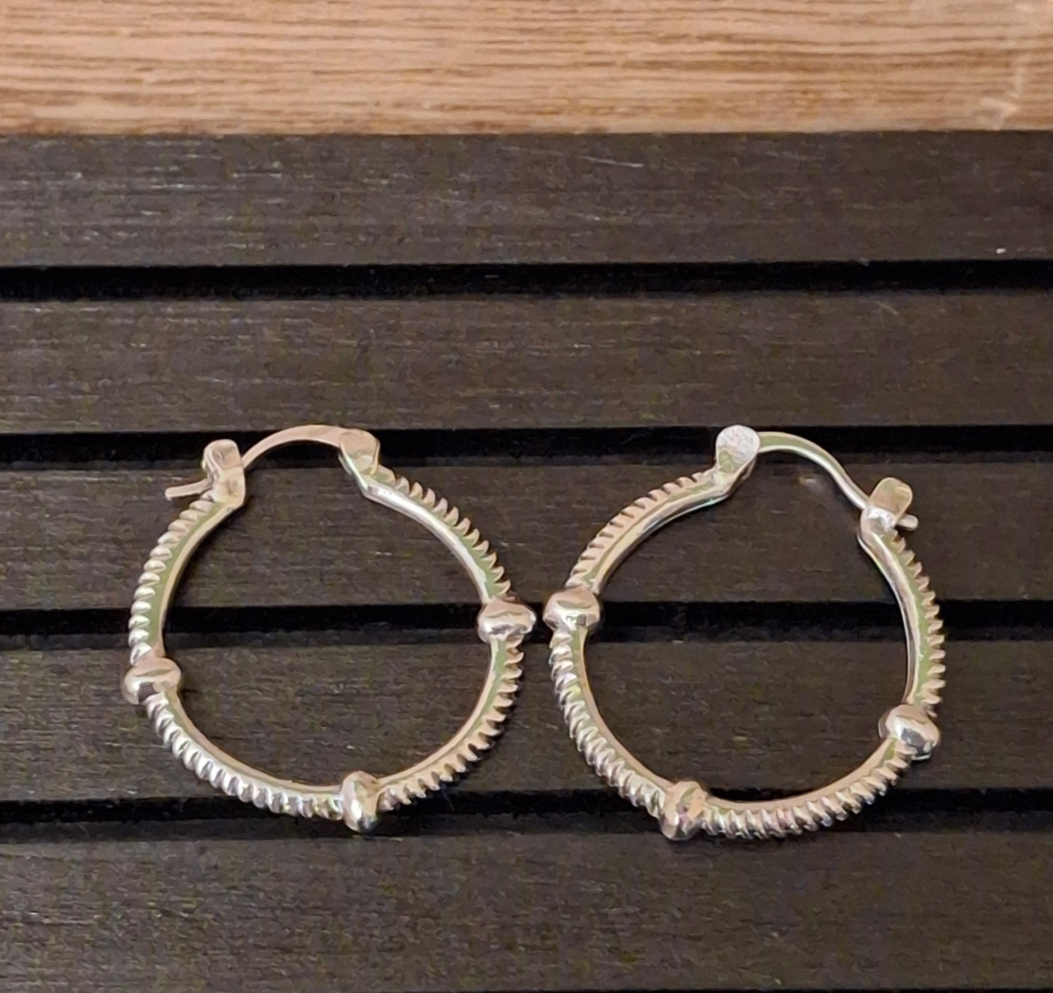 Few Beads Hoops