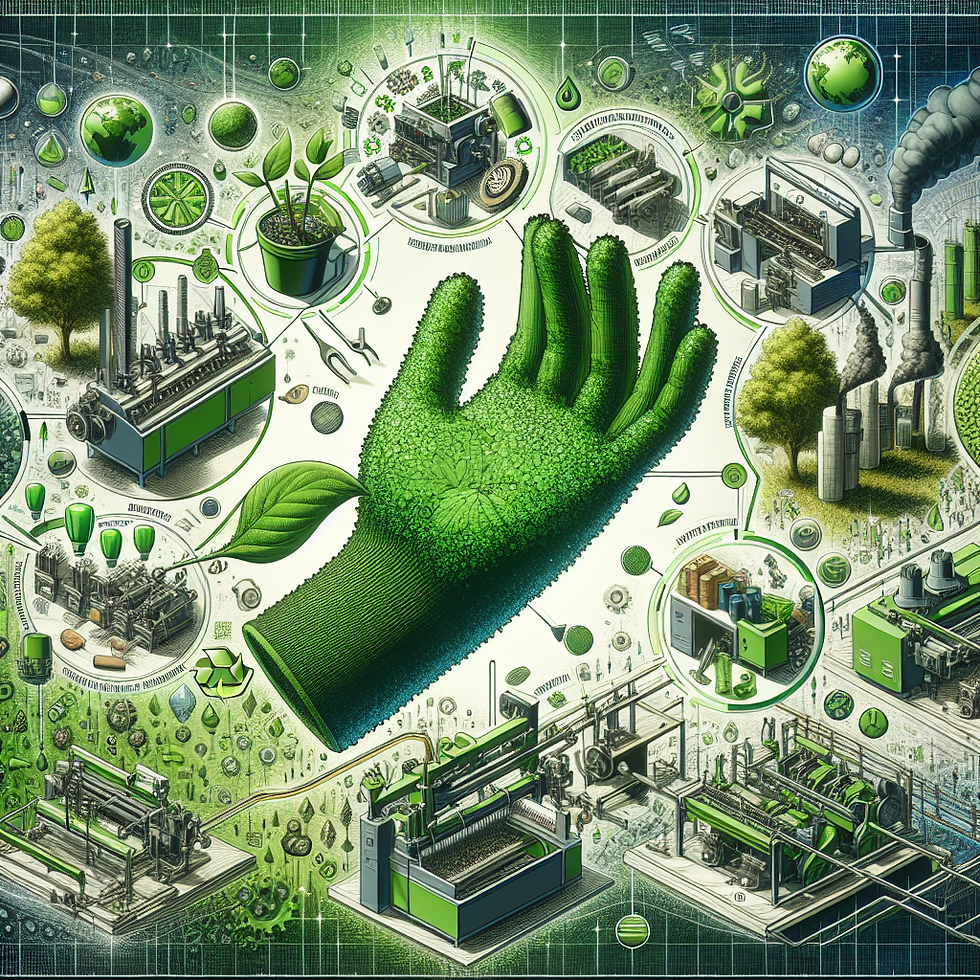 Revolutionizing Glove Manufacturing: How to Implement Environmentally-Friendly Practices and Boost Sustainability in Energy-Efficient Factories