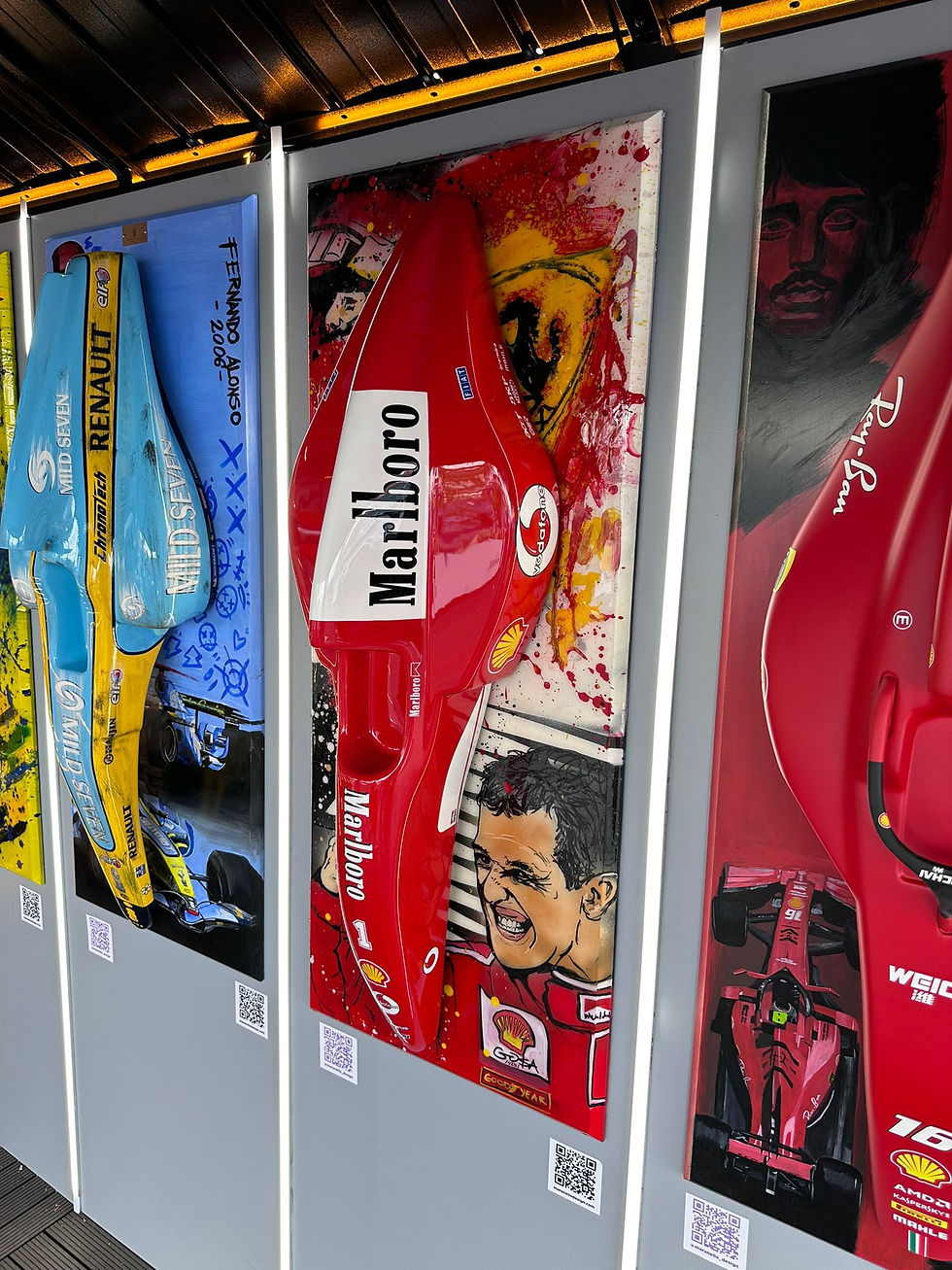 Thumbnail: Original Artwork F1 Miami 2024 "Schumi" by Gosa