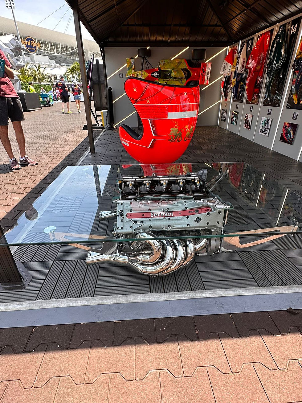 Thumbnail: F310 V10 Engine Coffee Table