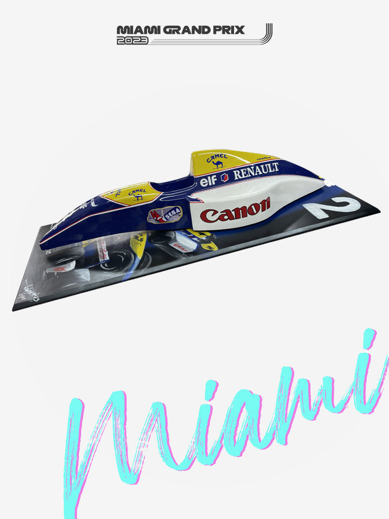 Thumbnail: Original Artwork F1 Miami 2023 "The Professor"