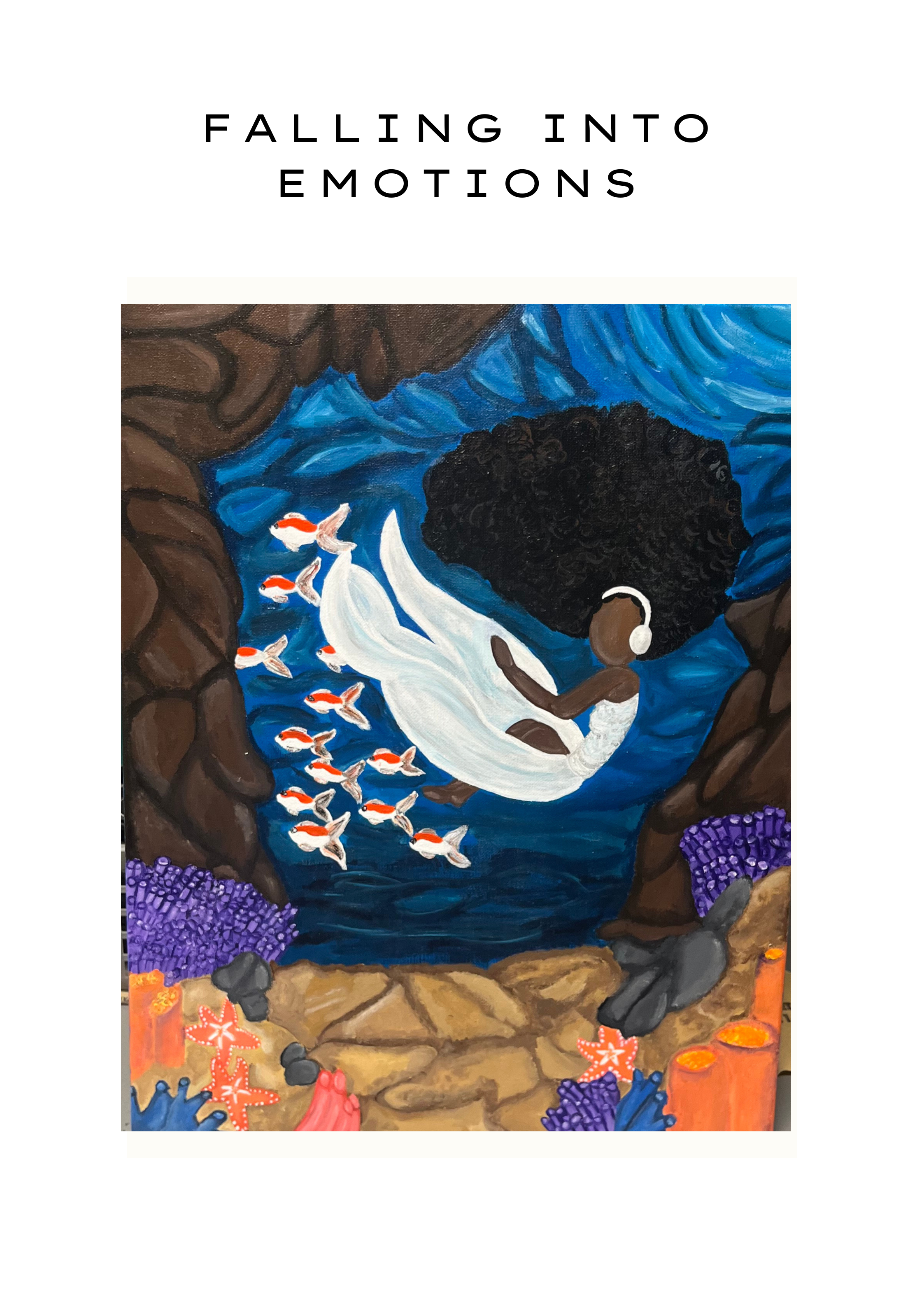 "Falling Into Emotions" Wall Art