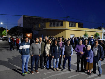 NUEVA LUMINARIA LED EN CALLE 25 DE MAYO DE MOQUEHUÁ