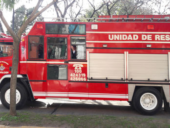 CHOQUE DE TRES CAMIONES Y UN UTILITARIO EN RUTA 5