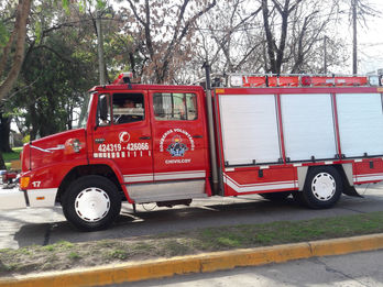 UNA HABITACIÓN TOMÓ FUEGO EN BARRIO LAS TEJAS