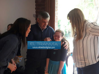 BRITOS JUNTO A MARGARITA STOLBIZER VISITARON LA ESCUELA MUNICIPAL DE DANZA CREATIVA