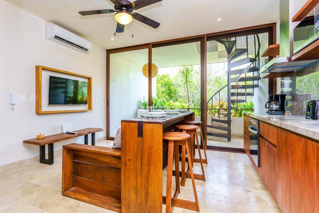 Private Jungle Luxury Apartment with Stunning Rooftop - 1BR/1BA (Tulum)