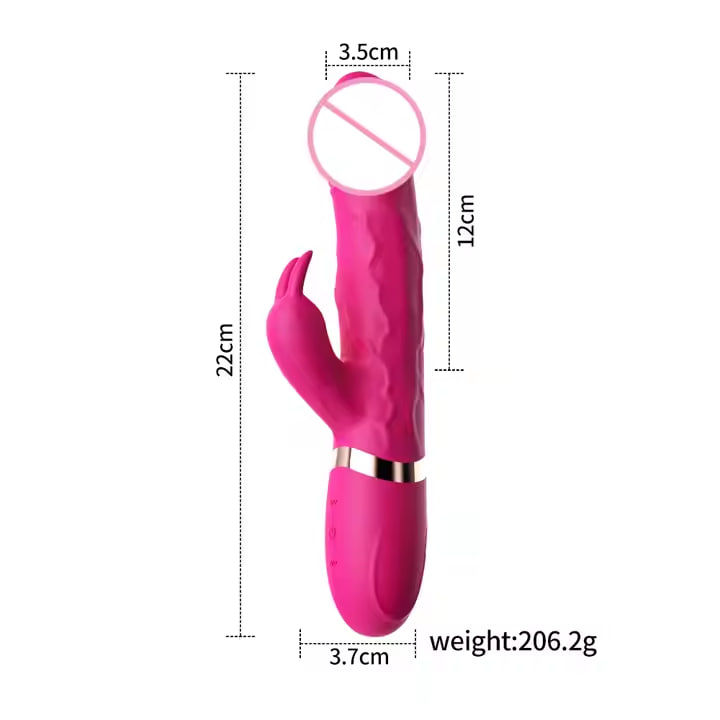 Thumbnail: Sex Toys Women Rechargeable Silicone Stretch G Spot Vibrator Clitoral Sex Toys R