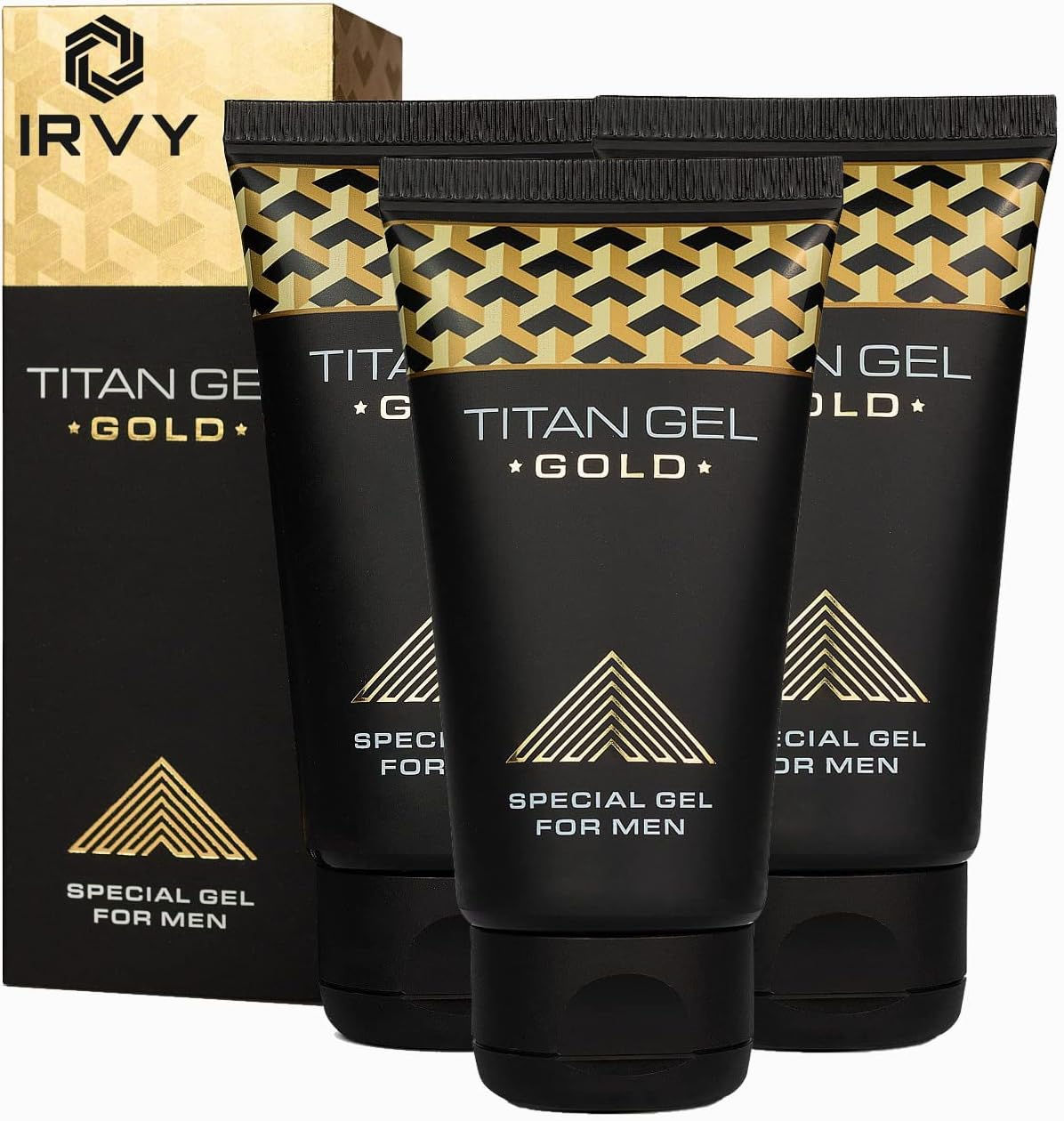 TITAN GEL GOLD ORIGINAL FOR MAN 3pcs $40