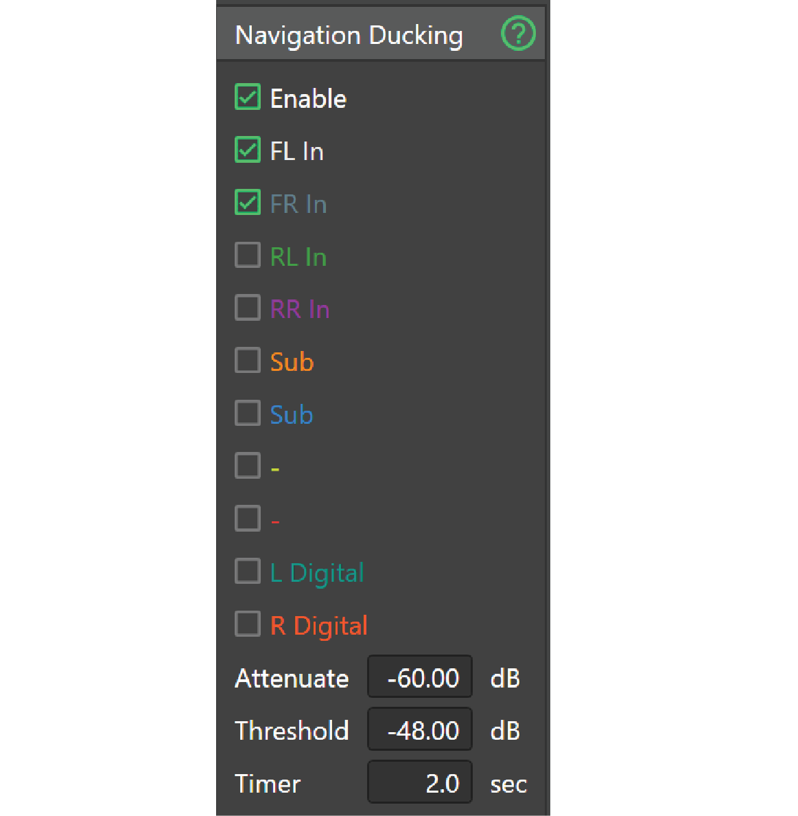 Ducking Application NAVIGATION DUCKING | ARC AUDIO