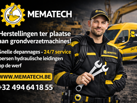 Machine Kapot of Productie Stil? Directe Hulp bij Mechanische en Hydraulische Storingen