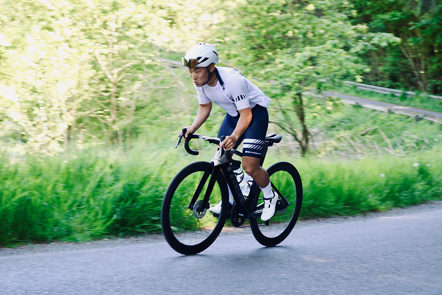 Triathlete, power meter, Favero assioma.