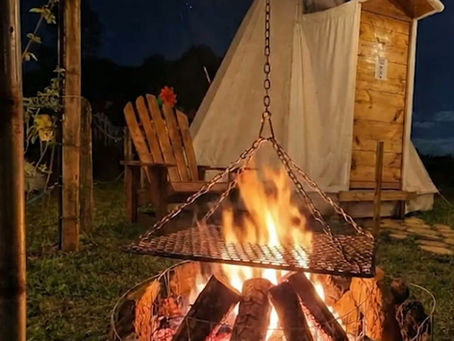 Tipi da Family Camp agora com Fogo e Pedra: mais conforto, mais experiência