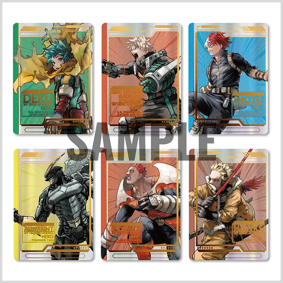 Thumbnail: Boku No Hero Academia Original Art Exhibition - Collection Card Set