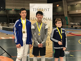 Congratulations to our Thrust RYC/ROC medalists!