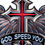 Thumbnail: CometCloud® God Speed You Unisex Iron On Patch