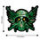 Thumbnail: CometCloud® Zombie Soldier Unisex Iron On Patch