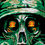 Thumbnail: CometCloud® Zombie Soldier Unisex Iron On Patch
